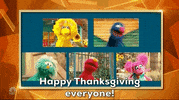 Sesame Street Happy Thanksgiving GIF by The 96th Macy’s Thanksgiving Day Parade