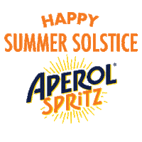 summer solstice Sticker by Aperol USA
