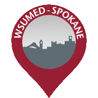 Washington State University Spokane Sticker by WSU Medicine