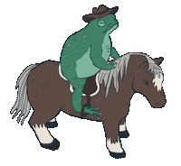 milario travel gay horse vibe Sticker