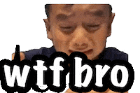 Wtfbro Browtf Sticker