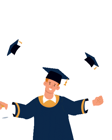 inuni giphyupload education student accepted Sticker