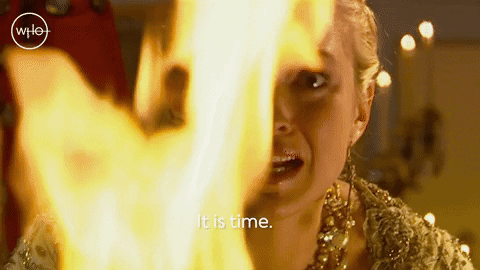 David Tennant Fireplace GIF by Doctor Who