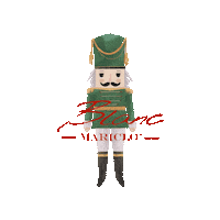 Christmas Nutcracker Sticker by Blanc MariClo'