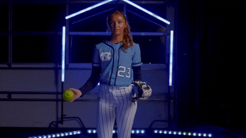 Softball Juggle GIF by UNC Tar Heels