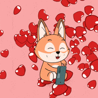 I Love You Hearts GIF by Raposa Coffee