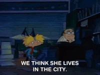 hey arnold nick splat GIF