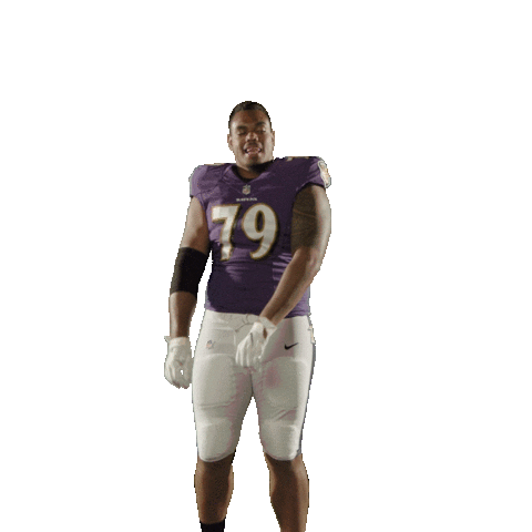 Ronnie Stanley Dancing Sticker by Baltimore Ravens