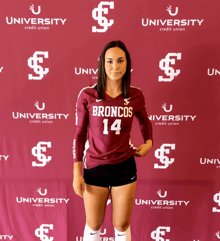 Santa Clara University Go Broncos GIF by Santa Clara Broncos