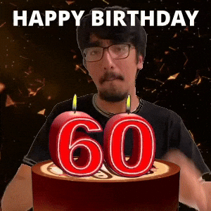 Happy 60th Birthday