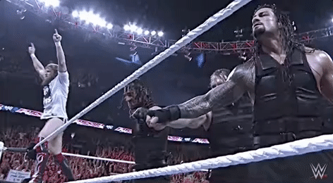 the shield wrestling GIF by WWE