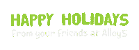 Christmas Celebration Sticker by Alloy5 Architecture