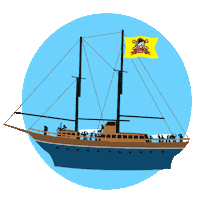 Summer Love Malta Sticker by Lazy Pirate