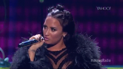 demi lovato GIF by iHeartRadio