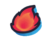 Rvf Fire Sticker by Red Valley Festival