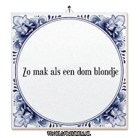 Dom Wijsheid Sticker by Tegelspreuken.nl