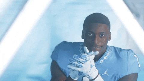 North Carolina Football GIF by UNC Tar Heels