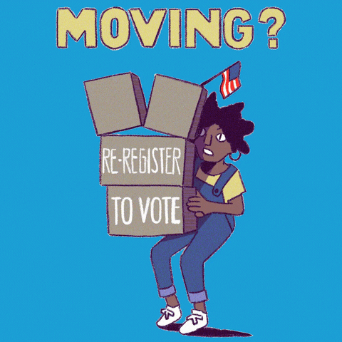 Voting American Flag GIF by #GoVote