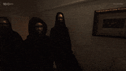 Masks GIF by The Traitors Australia