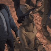 The Walking Dead Game Middle Finger GIF