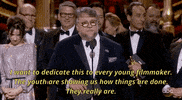 guillermo del toro i want to dedicate this to every young filmmaker GIF by The Academy Awards