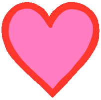 I Love You Heart Sticker by Bianca Bosso