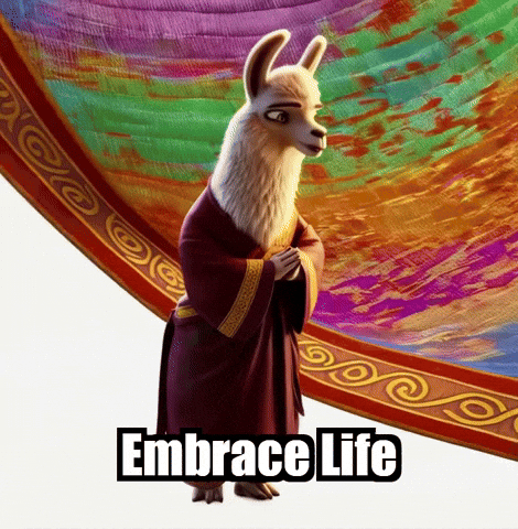 Embrace Life Beauty GIF by dalaillamazen