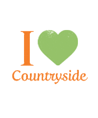 agriturismolarinaldina love heart green countryside Sticker