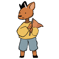 Pudu Sticker