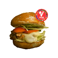 Burger Sticker by VisitMe.Hu