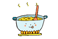 Soup Comforting Sticker by cypru55