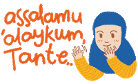 Muslim Hijab Sticker
