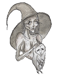 artoftylerpessel love magic creepy spooky Sticker