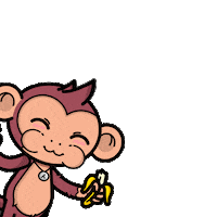 Feliz Banana Sticker by Ren Kai