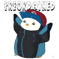 Meant To Be Penguin Sticker by Pudgy Penguins