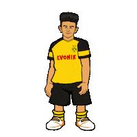 borussia dortmund love Sticker by Bundesliga