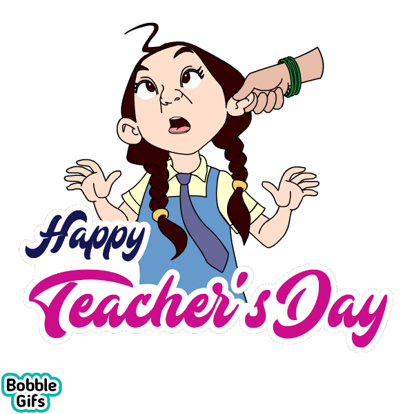 Teacher Day School Sticker by Bobble