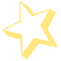 Yellow Star Sticker by Chasing Daelight