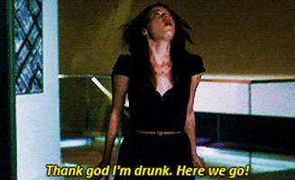 drunk emma stone GIF