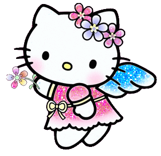 angel glittery Sticker