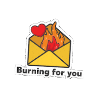 Fire Love Sticker by Kaufland Hrvatska