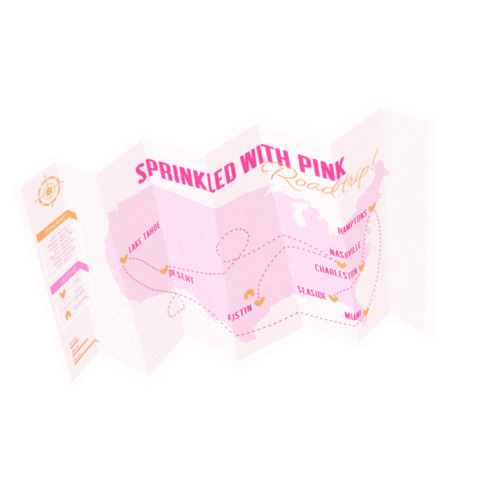 Roadtrip Sticker by Sprinkled With Pink Shop