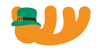 St Patricks Hurricane Sticker by Madrid Fly