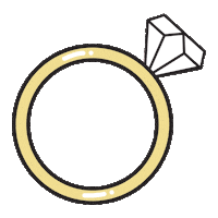 Marry Me Wedding Sticker by The Ring Boxes