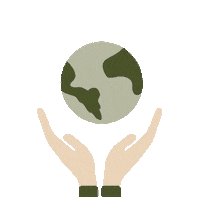 TheNewJourney green sustainable globe earth day Sticker