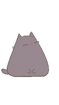 Kiki Bouncing Cat Sticker