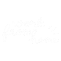 Work From Home Sticker