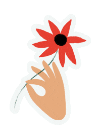 SunbridgeFL love nature flower rose Sticker
