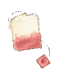 foreververlag romance tea books painting Sticker