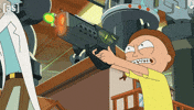 Rick And Morty Fighting GIF by Adult Swim